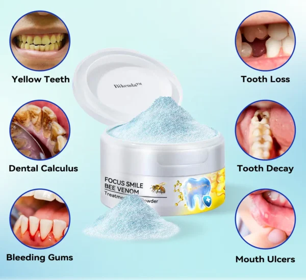 Bikenda™ Poudre orale de traitement au venin d'abeille Focus Smile