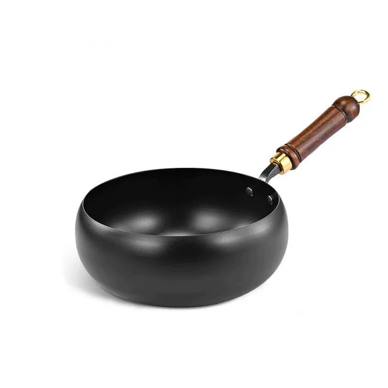 Casserole Artisan de la fonte non émaillée