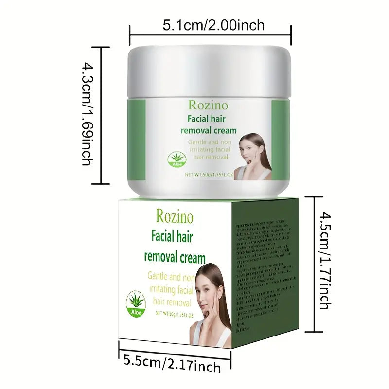 Crème dépilatoire pour les lèvres à l'Aloe Vera - 50 g
