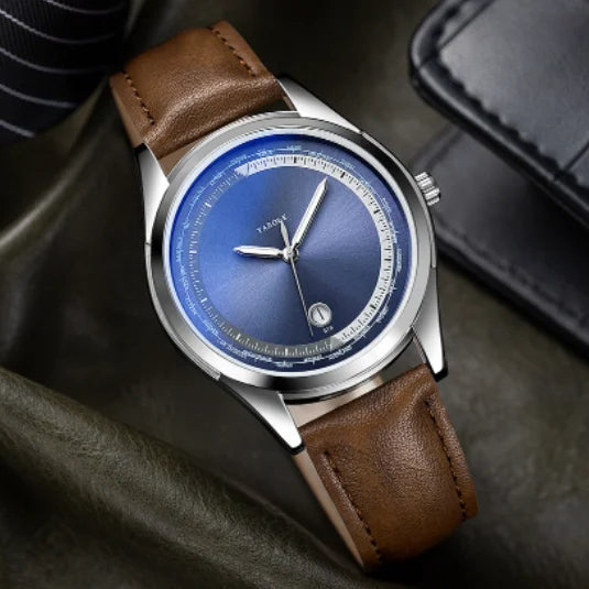 ⌚Montre à quartz analogique pour homme