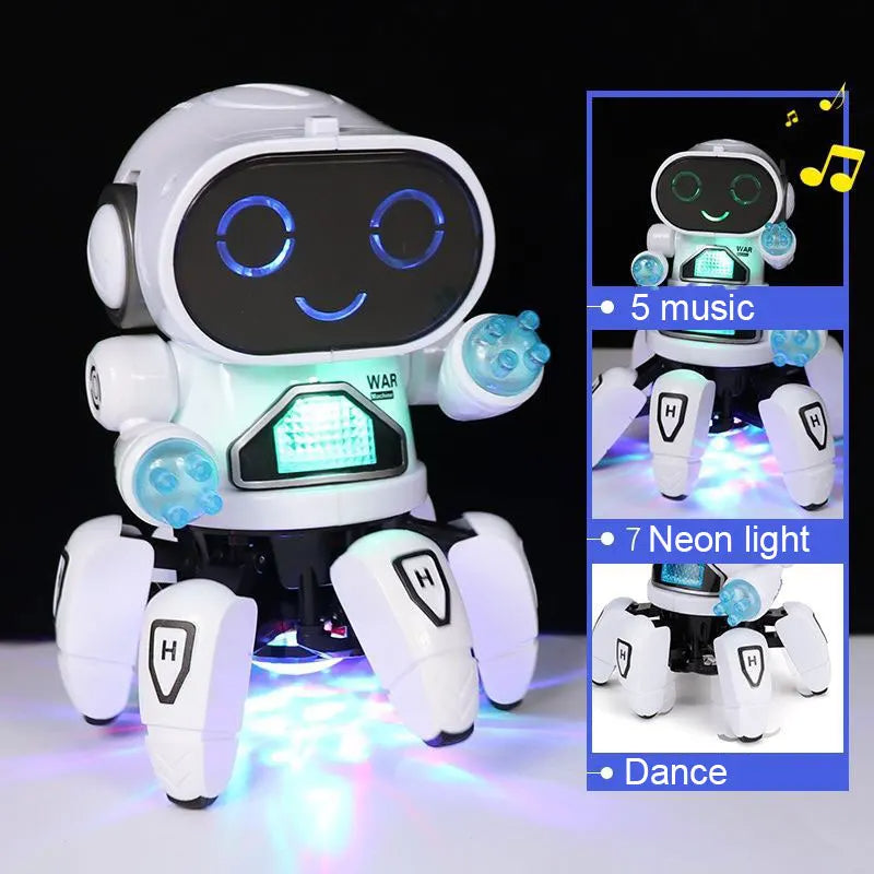 🤖Le Robot Jouet Intelligent – Un Monde de Lumières, de Musique et de Magie