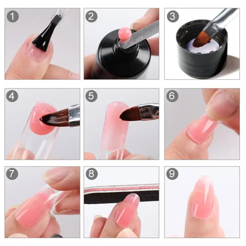 ROSALIND Manicure Extended Glue 15ml Crystal UV