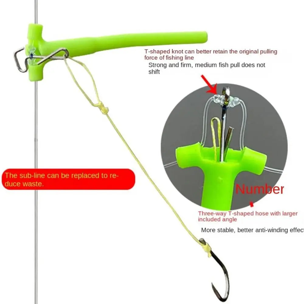 Boîte métallique anti-emmêlement pour hameçon et leurre de pêche
