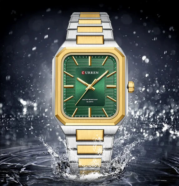 ✨Montre à quartz tendance pour homme CURREN 8457 avec bracelet en acier✨