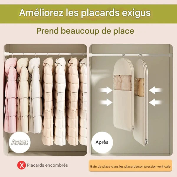 ✨Housses à vêtements suspendues : Protection optimale et gain de place