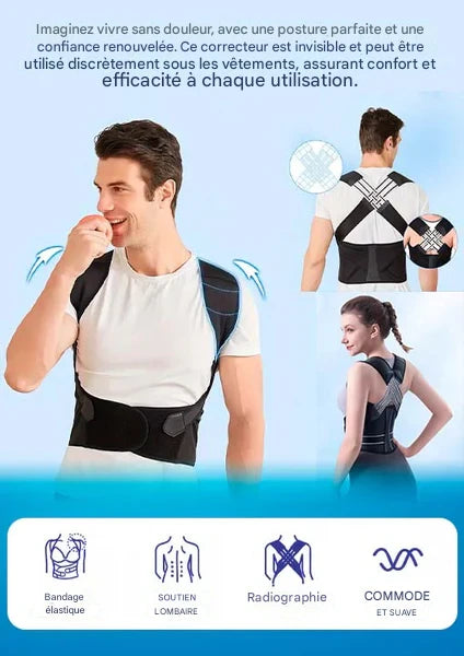 ✨Correcteur de posture 2 en 1 haut de gamme