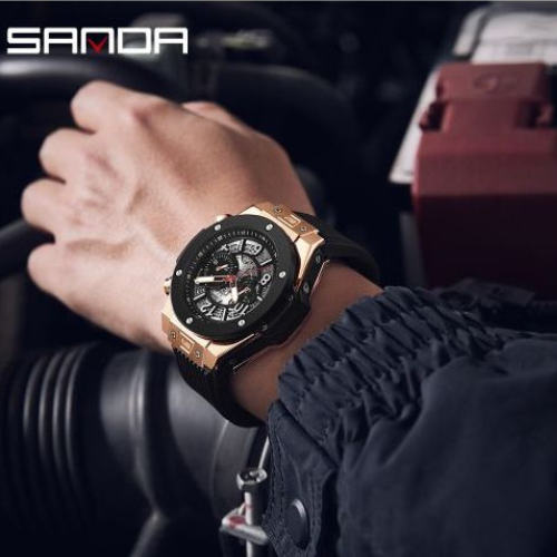 Sanda-montre mécanique pour hommes