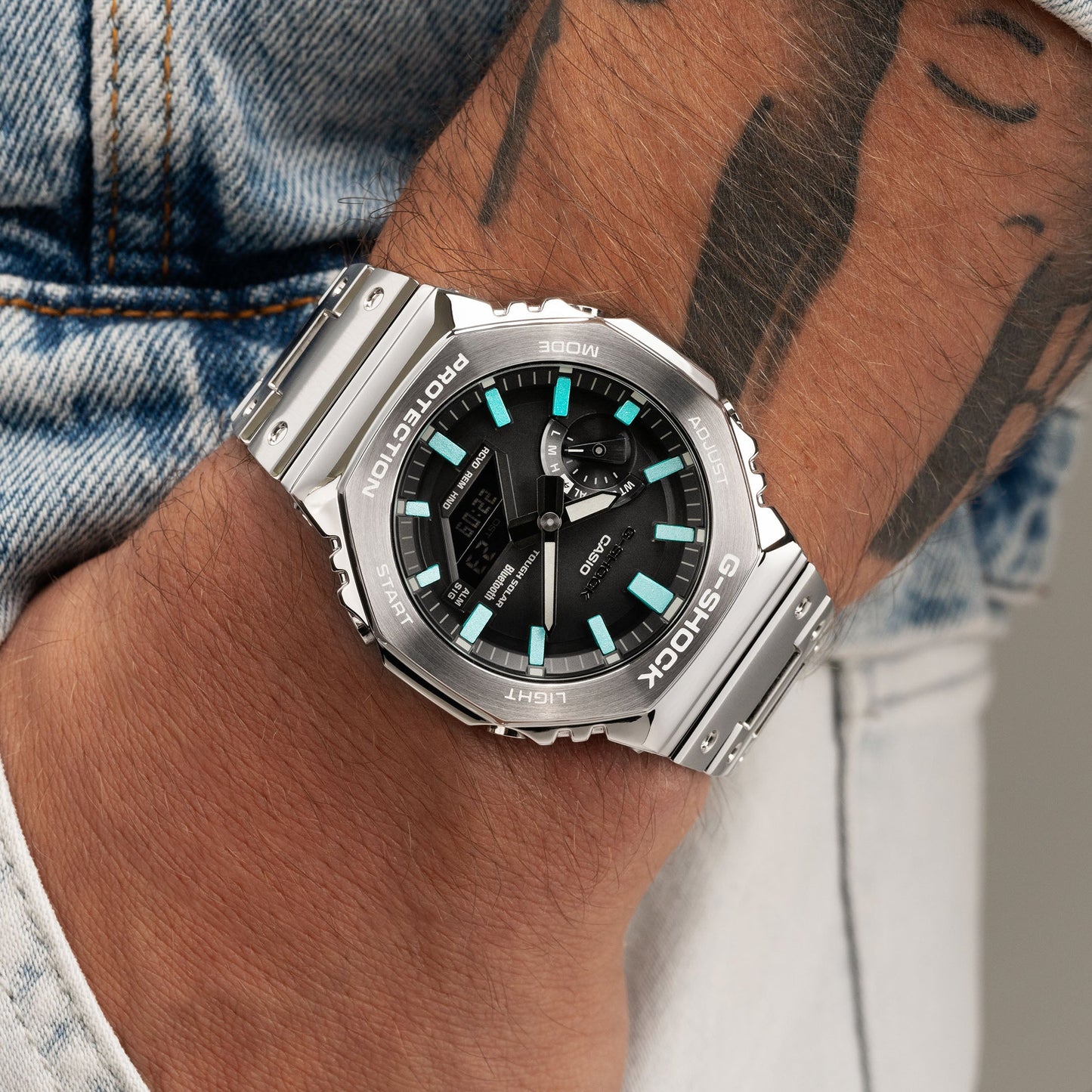 Montre CasiOak Full Metal Tiffany