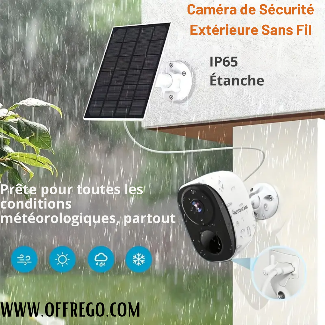 ✨Caméra de Sécurité Extérieure ✨
