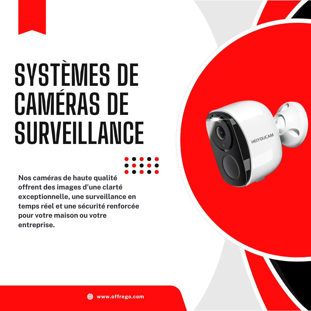 ✨Caméra de Sécurité Extérieure ✨