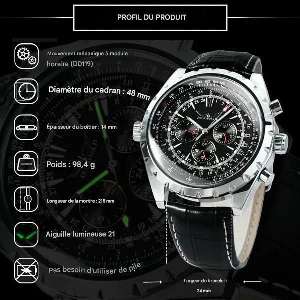 ✨Montre de sport automatique pour homme Garajar