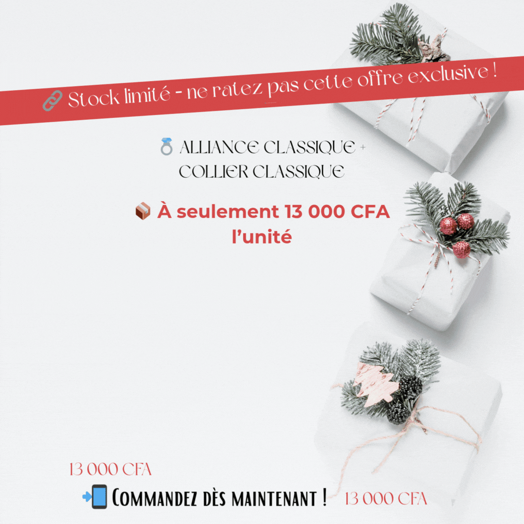 ✨Offre Spéciale Élégance: Alliance Classique|Collier Classique