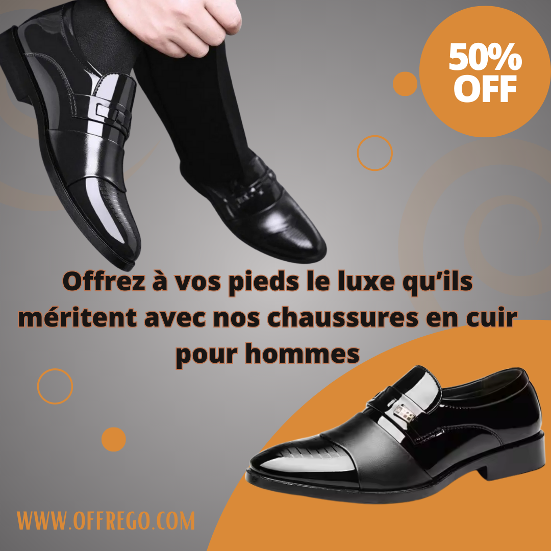✨Chaussures en Cuir pour Hommes✨
