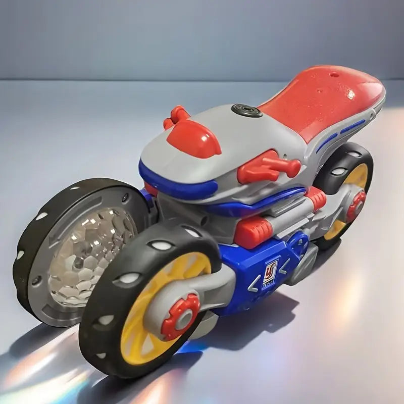 ✨Jouet de moto transformant avec lumières et musique✨