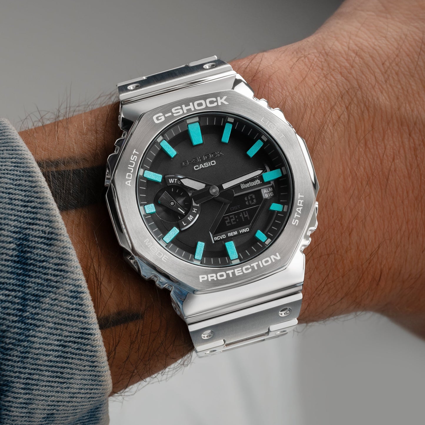 Montre CasiOak Full Metal Tiffany