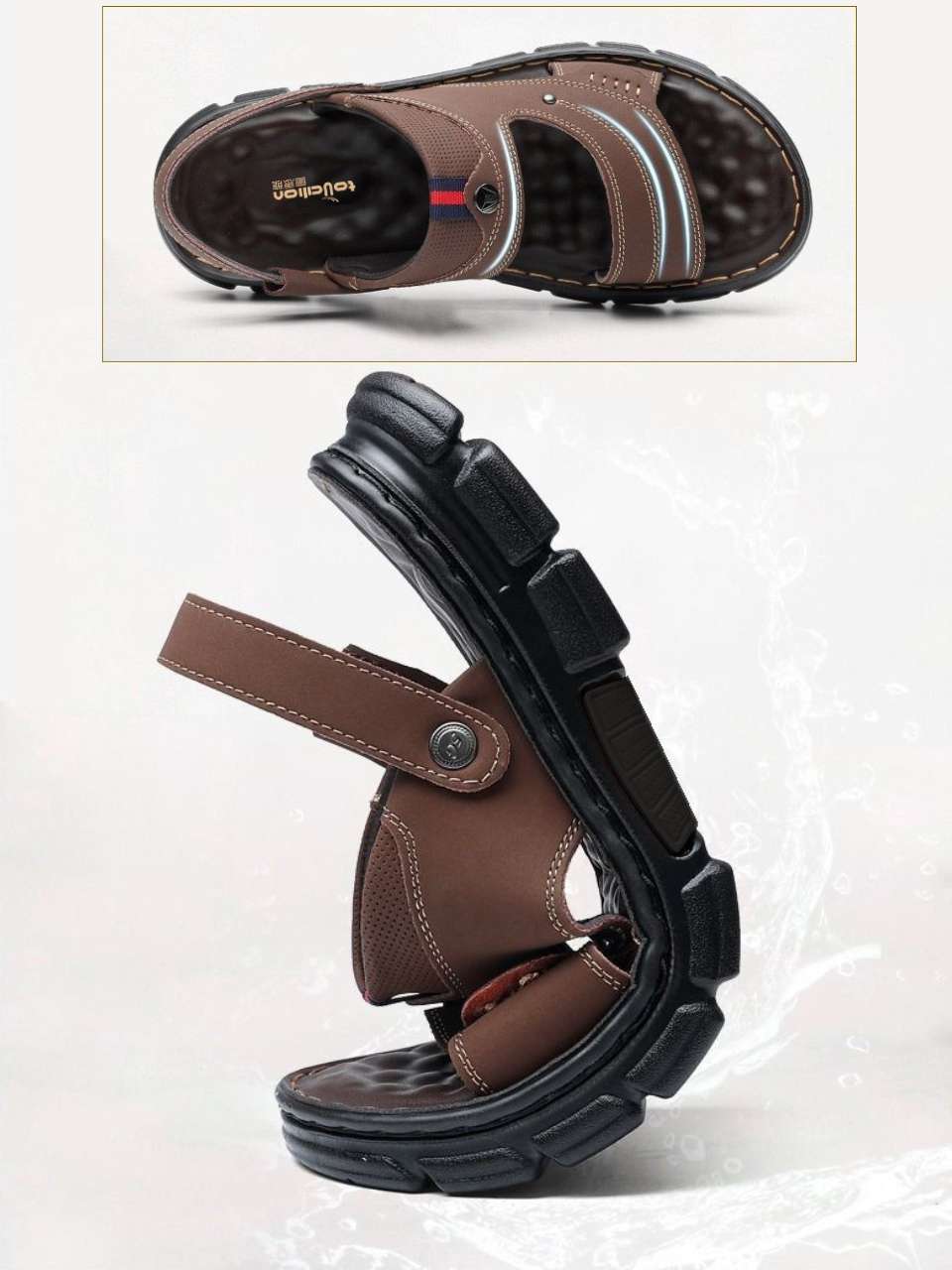 SANDALES CONFORT CLASSIQUE