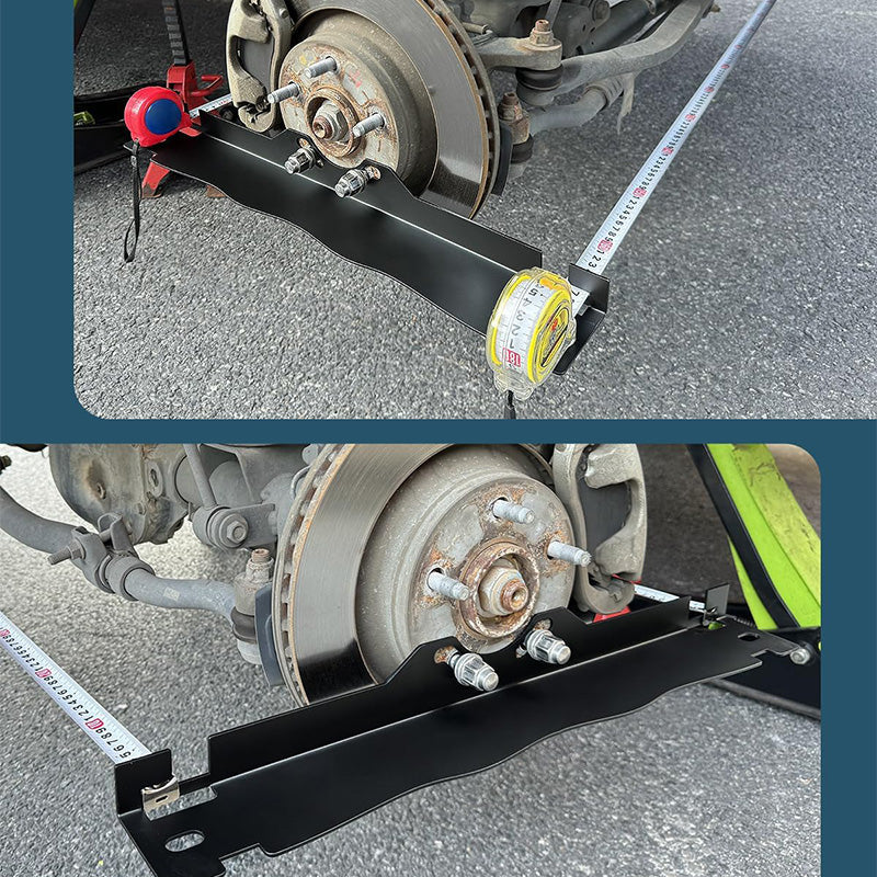 🔩Plaque d'alignement de roues en acier inoxydable