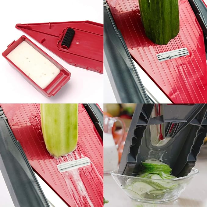 🥕 Ensemble de coupe-légumes 4 pièces