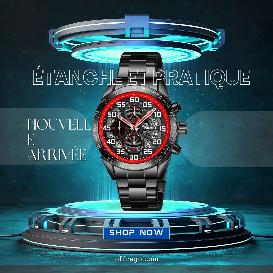 ✨Montre Classique pour Homme SKMEI 9338 ORIGINAL💯