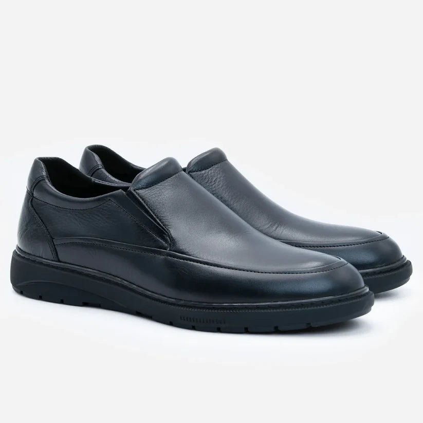 Chaussures homme avec doublure en cuir