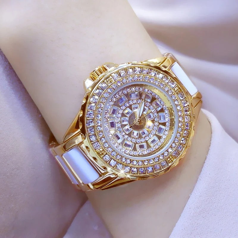 Montre en diamant de luxe femmes
