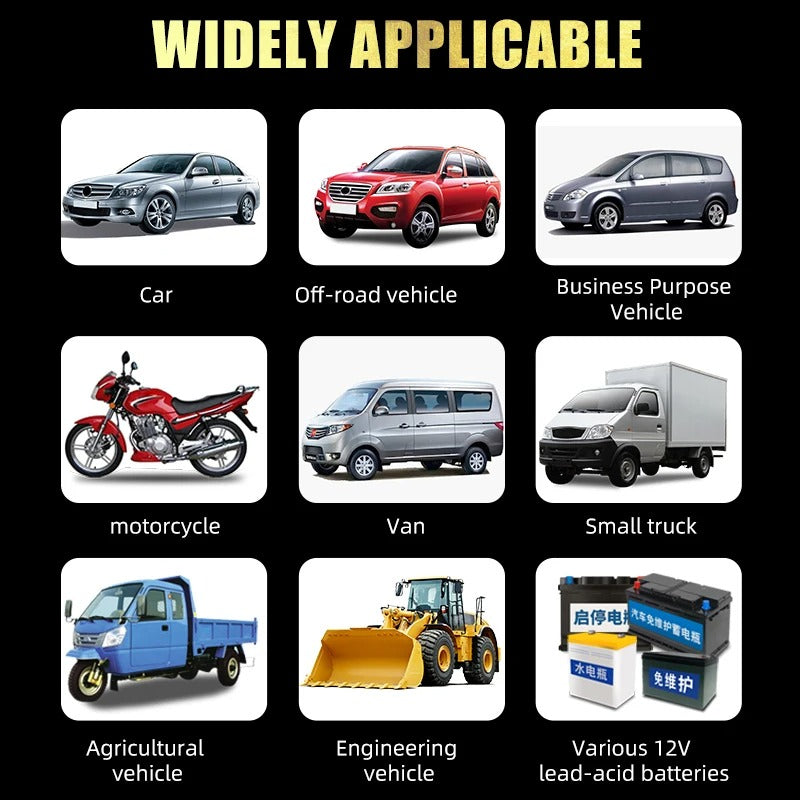 Chargeur de batterie de voiture multifonction professionnel