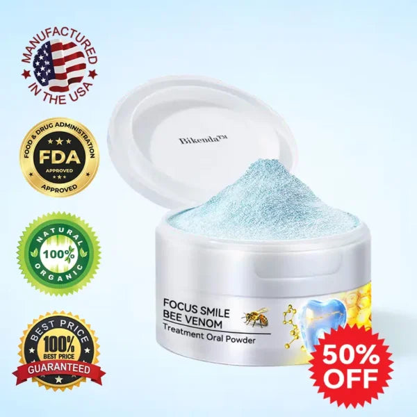 Bikenda™ Poudre orale de traitement au venin d'abeille Focus Smile