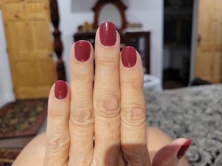 Manucure Française Express : Bandes Gel UV