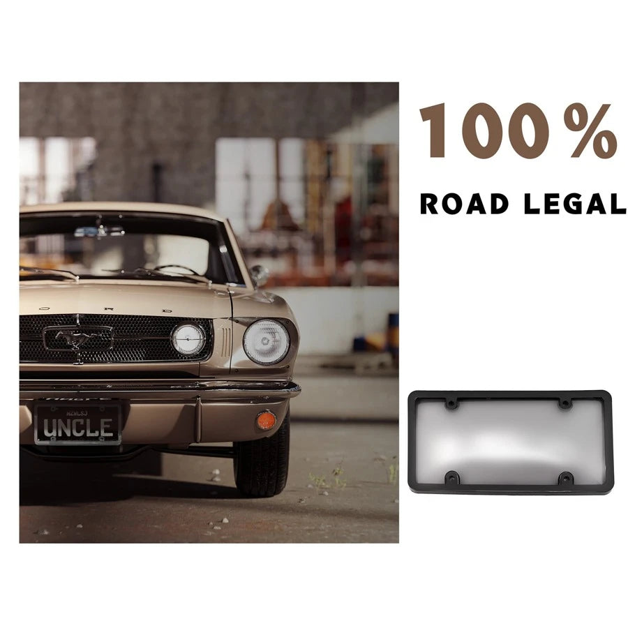 Cache de plaque d'immatriculation pour véhicules