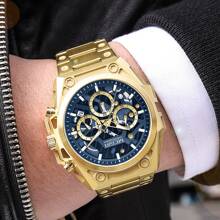 MEGIR Montre Megir Pour Hommes Luxe Original