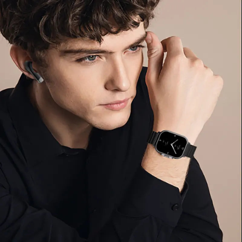 Montre intelligente 2-en-1 avec écouteurs TWS