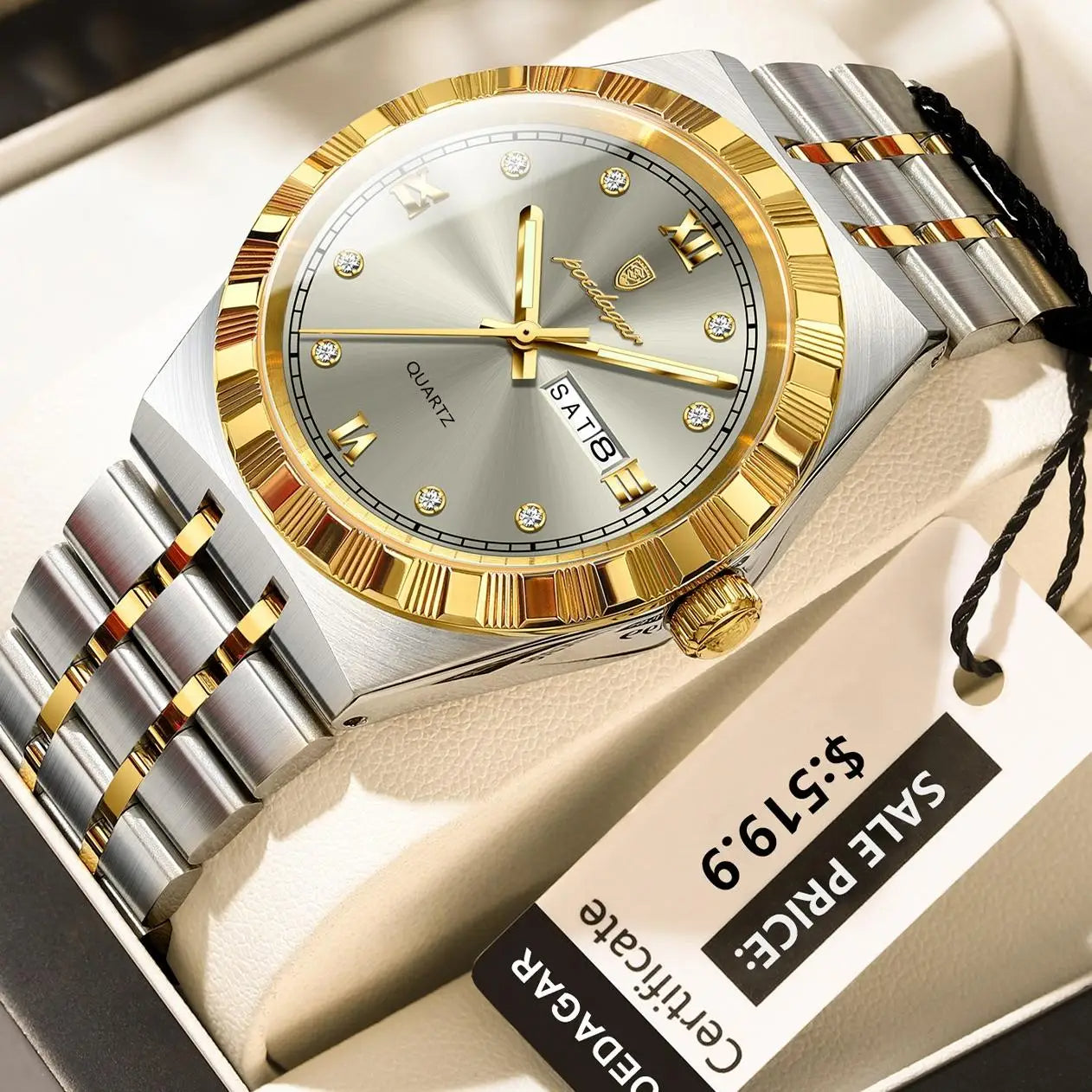 Montre Poedagar pour homme – Style suisse