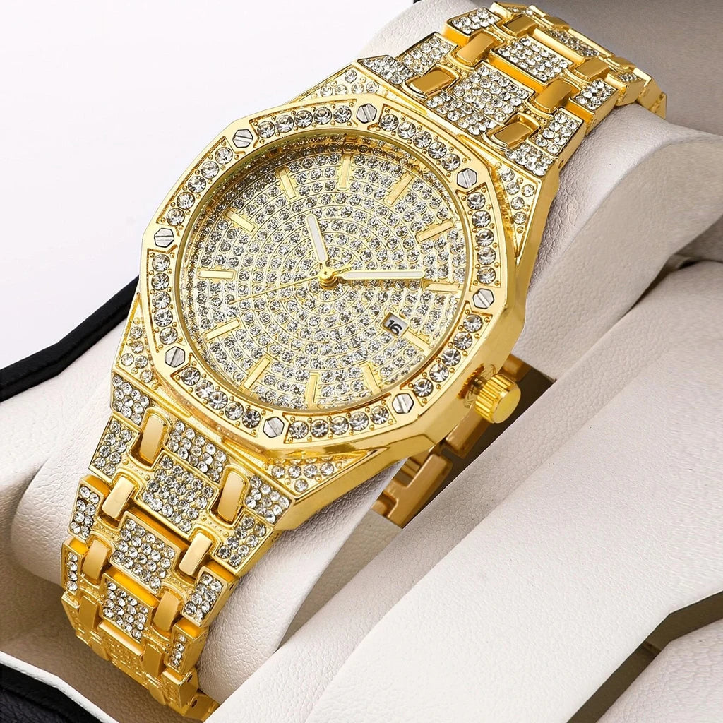 Montre en or pour hommes