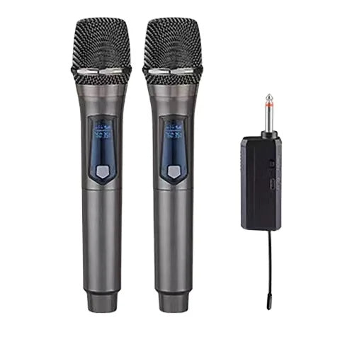 Microphone professionnel sans fil 2 en 1 pour singe