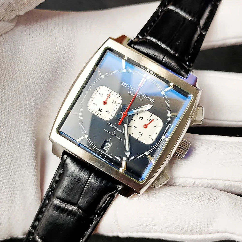 Specht & Sohne Montre de Sport à Quartz de Luxe pour Homme