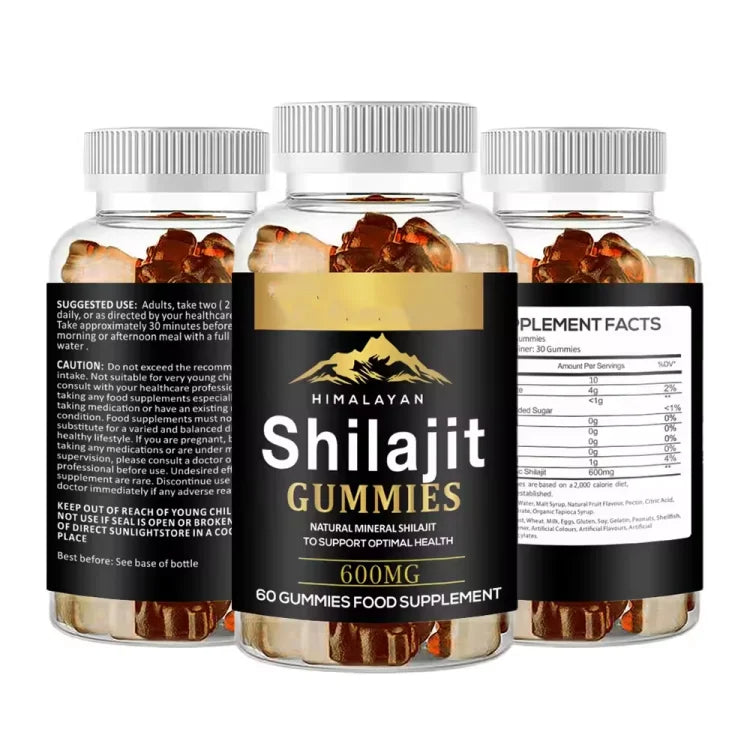 Complément alimentaire, extrait de plantes Shilajit, bonbons