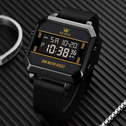 Montre Électronique Multifonctionnelle pour Homme