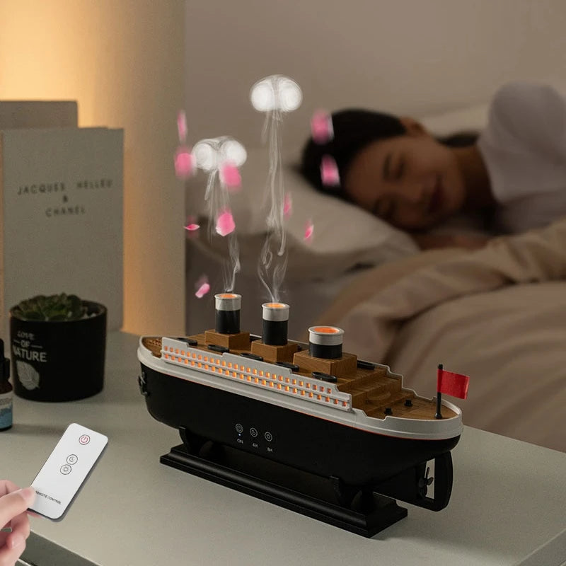 Titanic Humidificateur  – Brume Élégante, Ambiance Colorée