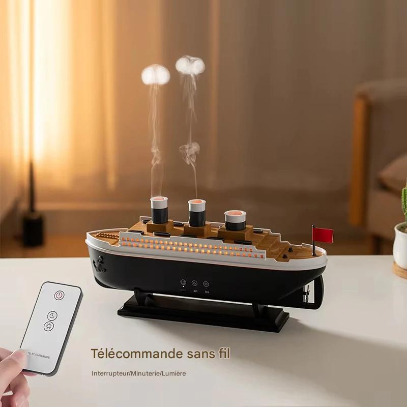 Titanic Humidificateur  – Brume Élégante, Ambiance Colorée