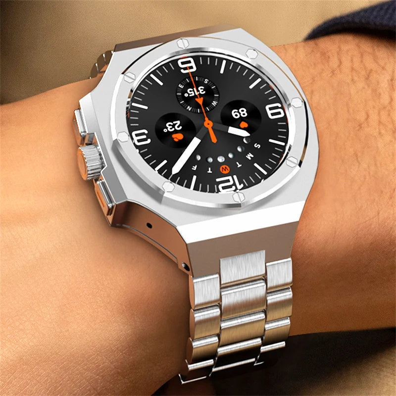 montre intelligente Samsung Galaxy  Ultra 47 mm , bracelet métallique en acier inoxydable