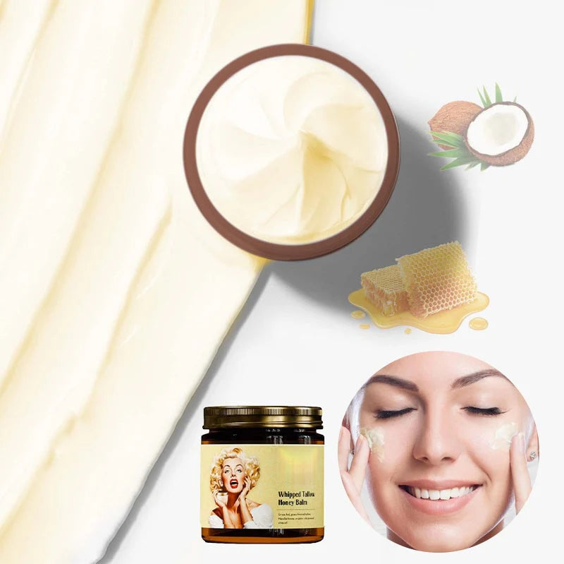 Baume au suif de bœuf fouetté et au miel de Manuka