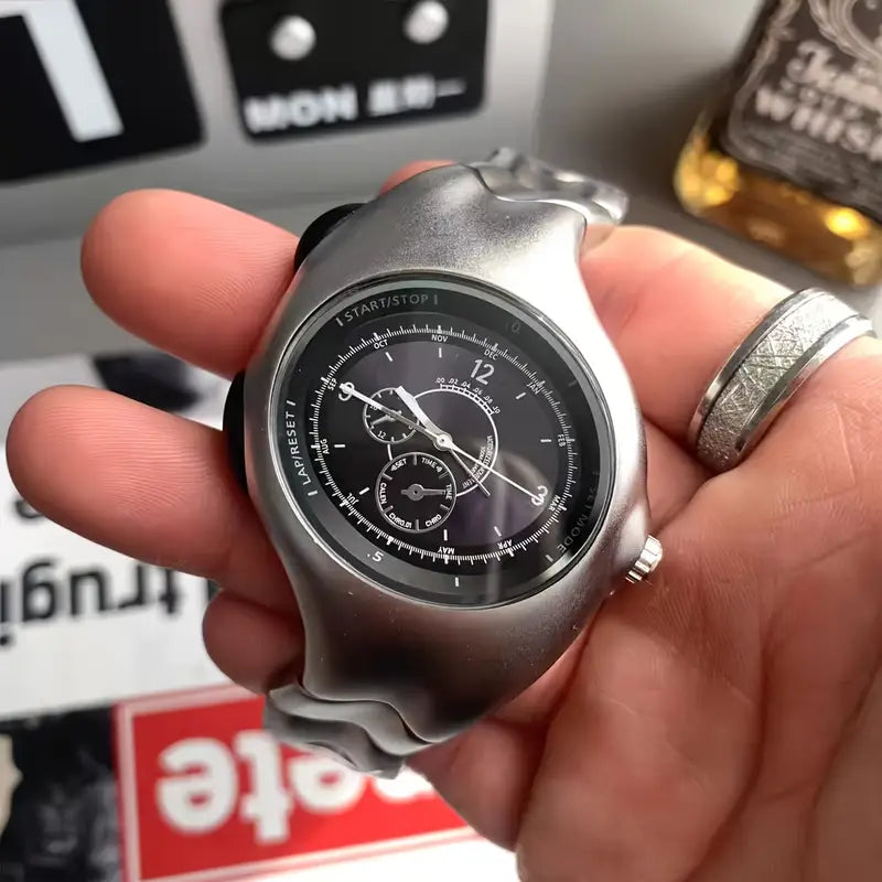 Montre torsadée originale pour homme