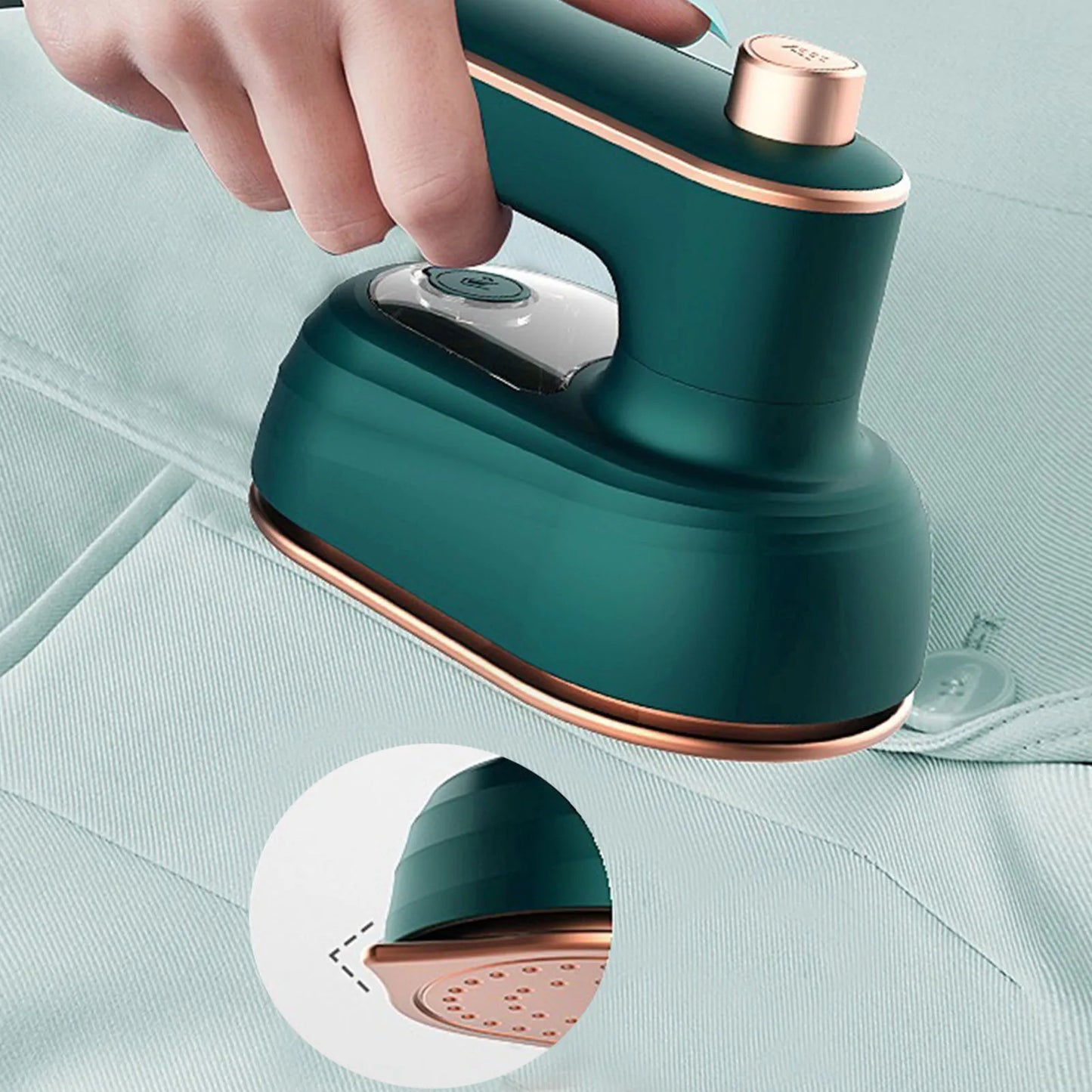 Défroisseur à vapeur électrique portatif pour vêtements