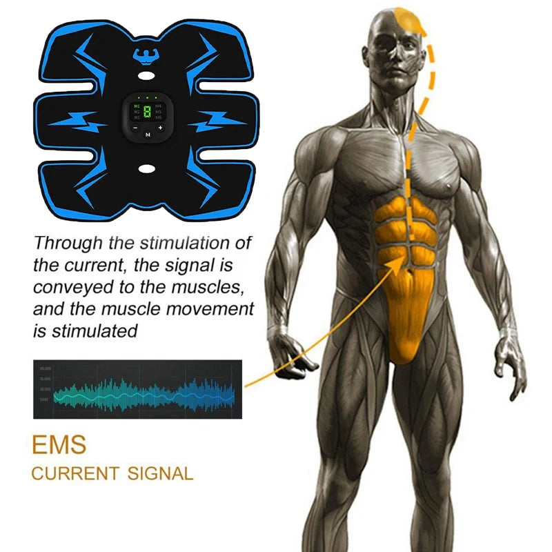 Appareil de Stimulation Musculaire Électrique sans Fil EMS