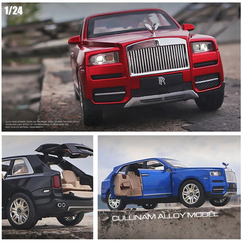 Modèle de voiture Rolls Royce Cullinan 1:24
