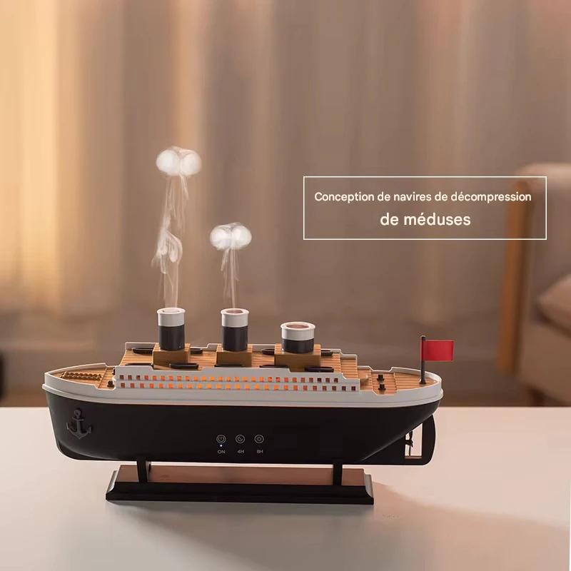 Titanic Humidificateur  – Brume Élégante, Ambiance Colorée