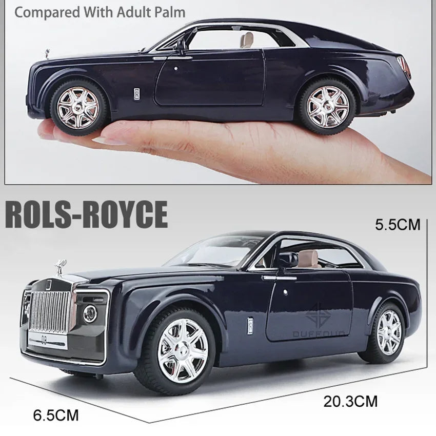 Rolls-Royce Huiying 1/24 - Modèle de Voiture en Métal