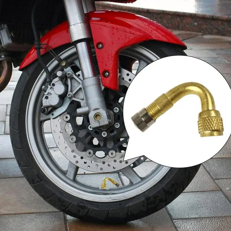 Adaptateur d'extension de valve de pneu universel pour voiture, vélo, moto, scooter