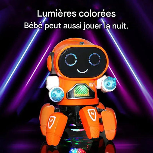 🤖Le Robot Jouet Intelligent – Un Monde de Lumières, de Musique et de Magie