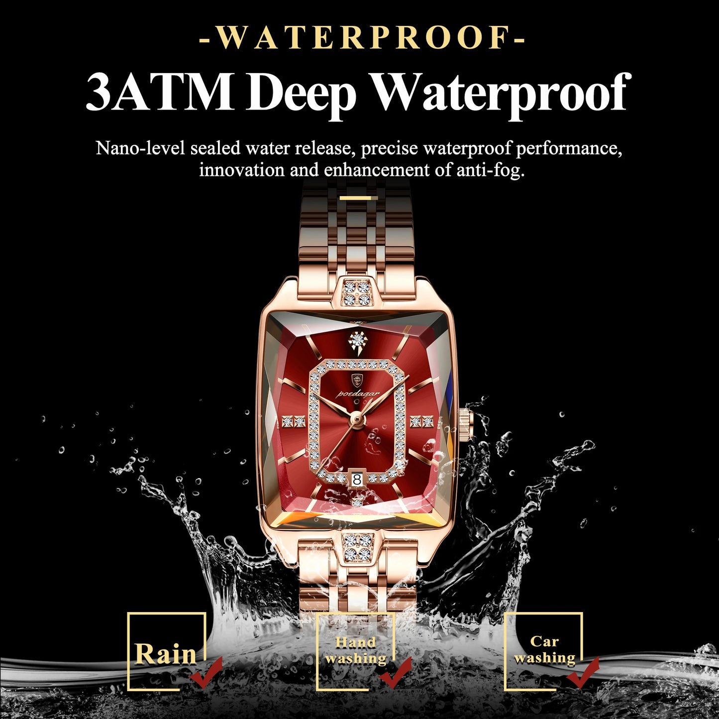 ✨Montre Poedagar élégante pour femme